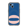 スリムプロテクションプレミアムケース with MagSafe［ オリジナル - initial color - O navy ］