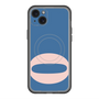スリムプロテクションプレミアムケース with MagSafe［ オリジナル - initial color - O navy ］