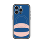スリムプロテクションプレミアムケース with MagSafe［ オリジナル - initial color - O navy ］