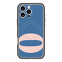 スリムプロテクションプレミアムケース with MagSafe［ オリジナル - initial color - O navy ］
