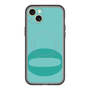 スリムプロテクションプレミアムケース with MagSafe［ オリジナル - initial color - O light green ］