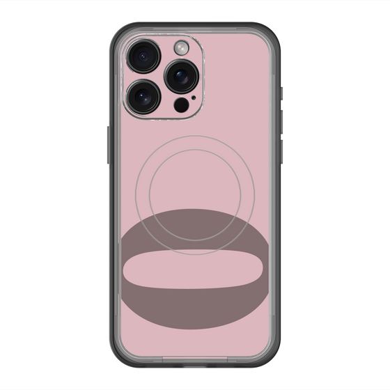 スリムプロテクションプレミアムケース with MagSafe［ オリジナル - initial color - O dusty pink ］