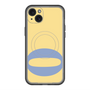 スリムプロテクションプレミアムケース with MagSafe［ オリジナル - initial color - O yellow ］