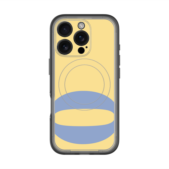 スリムプロテクションプレミアムケース with MagSafe［ オリジナル - initial color - O yellow ］