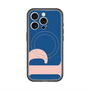 スリムプロテクションプレミアムケース with MagSafe［ オリジナル - initial color - P navy ］
