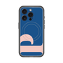スリムプロテクションプレミアムケース with MagSafe［ オリジナル - initial color - P navy ］
