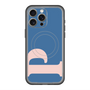 スリムプロテクションプレミアムケース with MagSafe［ オリジナル - initial color - P navy ］