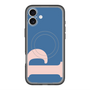 スリムプロテクションプレミアムケース with MagSafe［ オリジナル - initial color - P navy ］