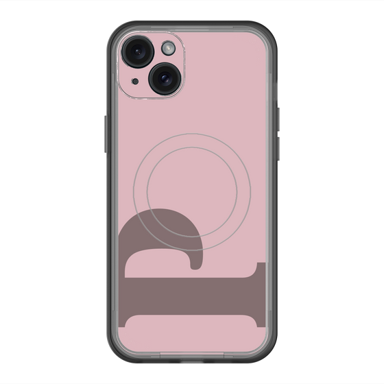スリムプロテクションプレミアムケース with MagSafe［ オリジナル - initial color - P dusty pink ］