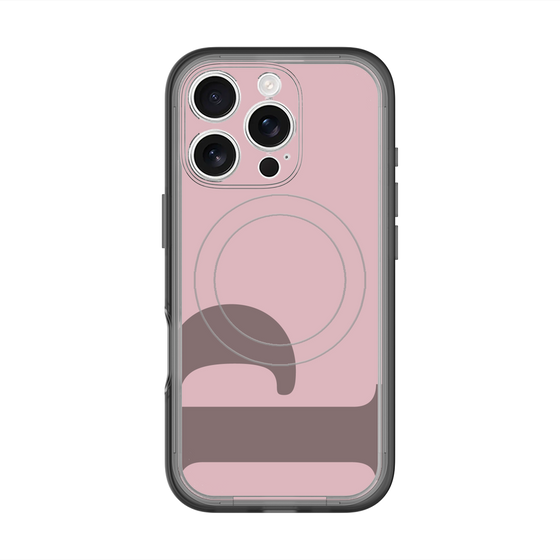 スリムプロテクションプレミアムケース with MagSafe［ オリジナル - initial color - P dusty pink ］