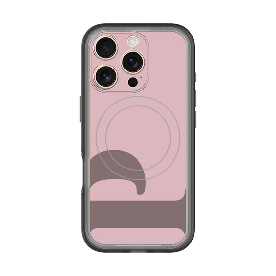 スリムプロテクションプレミアムケース with MagSafe［ オリジナル - initial color - P dusty pink ］