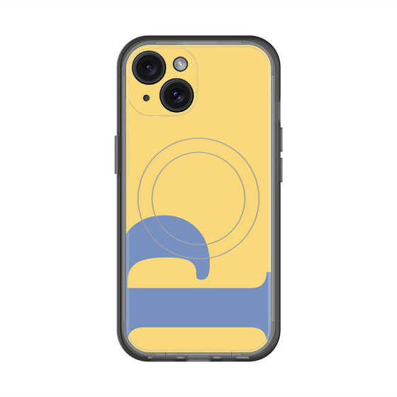 スリムプロテクションプレミアムケース with MagSafe［ オリジナル - initial color - P yellow ］