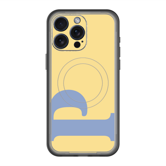 スリムプロテクションプレミアムケース with MagSafe［ オリジナル - initial color - P yellow ］