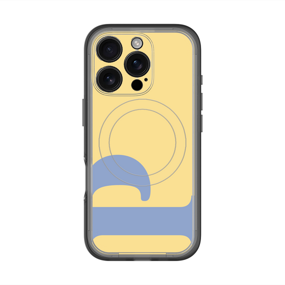 スリムプロテクションプレミアムケース with MagSafe［ オリジナル - initial color - P yellow ］
