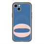 スリムプロテクションプレミアムケース with MagSafe［ オリジナル - initial color - Q navy ］
