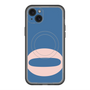 スリムプロテクションプレミアムケース with MagSafe［ オリジナル - initial color - Q navy ］