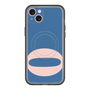 スリムプロテクションプレミアムケース with MagSafe［ オリジナル - initial color - Q navy ］