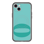 スリムプロテクションプレミアムケース with MagSafe［ オリジナル - initial color - Q light green ］