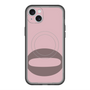 スリムプロテクションプレミアムケース with MagSafe［ オリジナル - initial color - Q dusty pink ］
