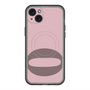 スリムプロテクションプレミアムケース with MagSafe［ オリジナル - initial color - Q dusty pink ］