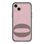 スリムプロテクションプレミアムケース with MagSafe［ オリジナル - initial color - Q dusty pink ］