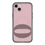 スリムプロテクションプレミアムケース with MagSafe［ オリジナル - initial color - Q dusty pink ］