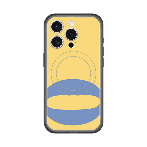 スリムプロテクションプレミアムケース with MagSafe［ オリジナル - initial color - Q yellow ］
