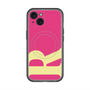 スリムプロテクションプレミアムケース with MagSafe［ オリジナル - initial color - R pink ］