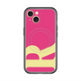 スリムプロテクションプレミアムケース with MagSafe［ オリジナル - initial color - R pink ］
