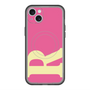 スリムプロテクションプレミアムケース with MagSafe［ オリジナル - initial color - R pink ］