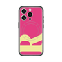 スリムプロテクションプレミアムケース with MagSafe［ オリジナル - initial color - R pink ］