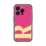 スリムプロテクションプレミアムケース with MagSafe［ オリジナル - initial color - R pink ］