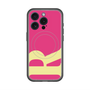 スリムプロテクションプレミアムケース with MagSafe［ オリジナル - initial color - R pink ］