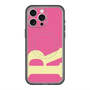 スリムプロテクションプレミアムケース with MagSafe［ オリジナル - initial color - R pink ］
