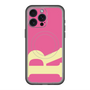 スリムプロテクションプレミアムケース with MagSafe［ オリジナル - initial color - R pink ］