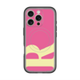 スリムプロテクションプレミアムケース with MagSafe［ オリジナル - initial color - R pink ］