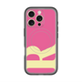 スリムプロテクションプレミアムケース with MagSafe［ オリジナル - initial color - R pink ］