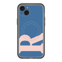 スリムプロテクションプレミアムケース with MagSafe［ オリジナル - initial color - R navy ］
