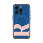スリムプロテクションプレミアムケース with MagSafe［ オリジナル - initial color - R navy ］