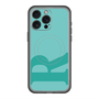 スリムプロテクションプレミアムケース with MagSafe［ オリジナル - initial color - R light green ］