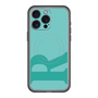 スリムプロテクションプレミアムケース with MagSafe［ オリジナル - initial color - R light green ］