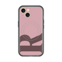 スリムプロテクションプレミアムケース with MagSafe［ オリジナル - initial color - R dusty pink ］