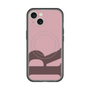 スリムプロテクションプレミアムケース with MagSafe［ オリジナル - initial color - R dusty pink ］