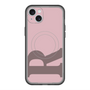 スリムプロテクションプレミアムケース with MagSafe［ オリジナル - initial color - R dusty pink ］