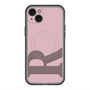 スリムプロテクションプレミアムケース with MagSafe［ オリジナル - initial color - R dusty pink ］