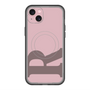 スリムプロテクションプレミアムケース with MagSafe［ オリジナル - initial color - R dusty pink ］