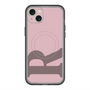 スリムプロテクションプレミアムケース with MagSafe［ オリジナル - initial color - R dusty pink ］