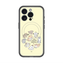 スリムプロテクションプレミアムケース with MagSafe［ こんにちは、いぬです - みんなそろって - ベージュ ］