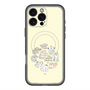 スリムプロテクションプレミアムケース with MagSafe［ こんにちは、いぬです - みんなそろって - ベージュ ］
