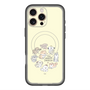 スリムプロテクションプレミアムケース with MagSafe［ こんにちは、いぬです - みんなそろって - ベージュ ］